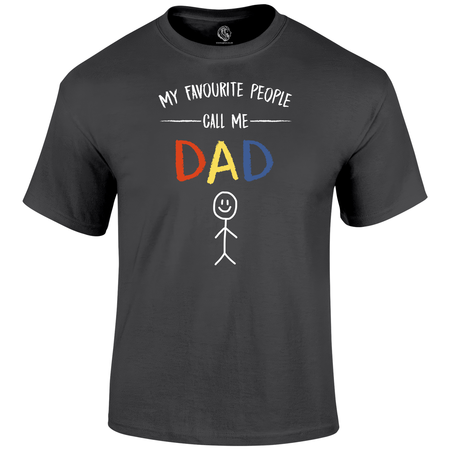 Call Me Dad T Shirt by Lion Legion 