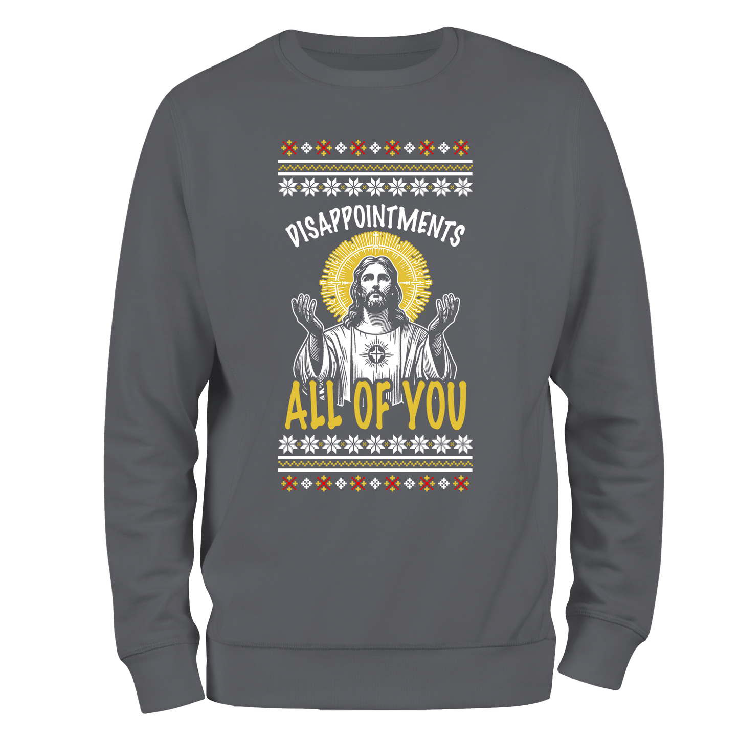 Disappointments Christmas Jumper by Lion Legion 