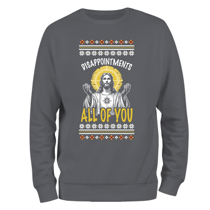 Disappointments Christmas Jumper by Lion Legion 