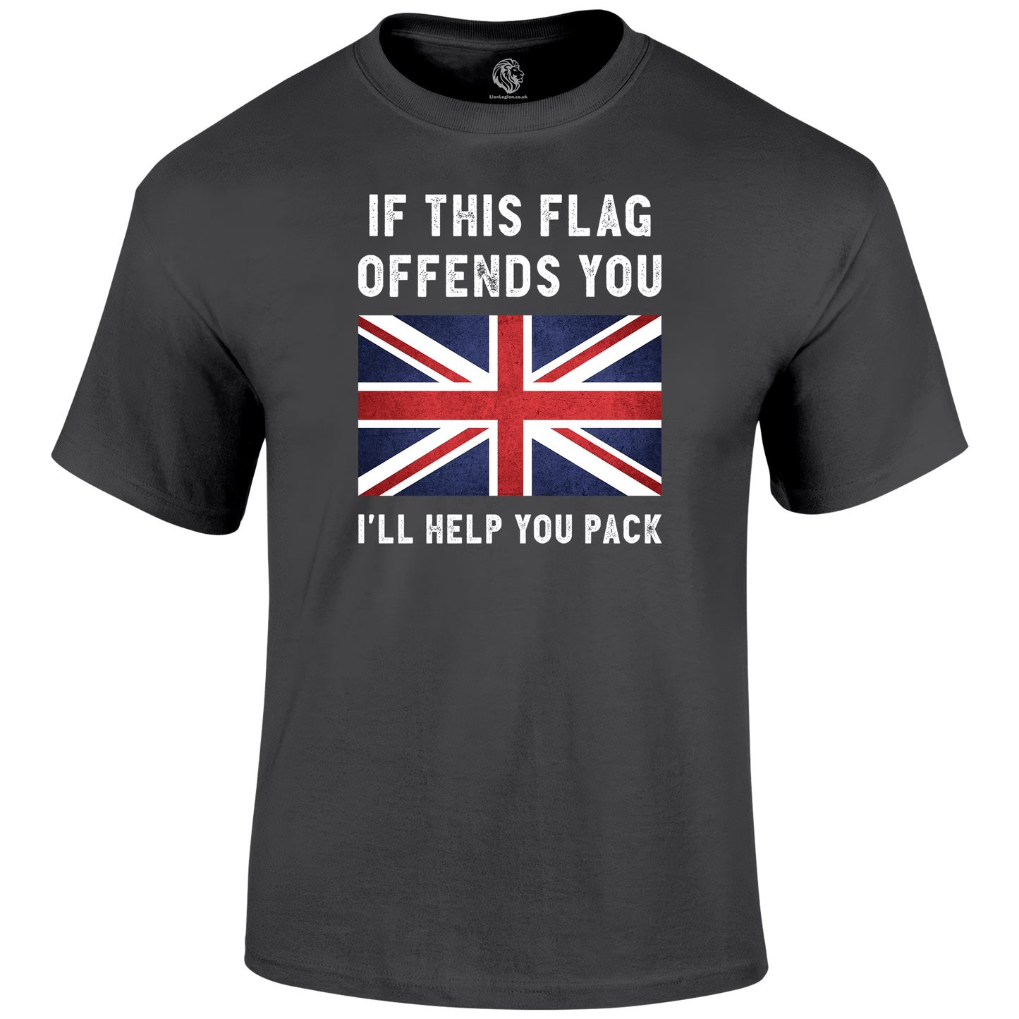 If Offended Patriotic T Shirt by Lion Legion 