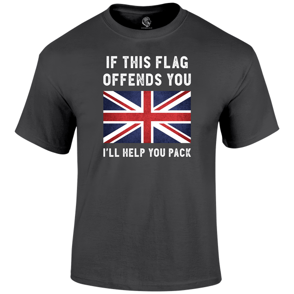 If Offended Patriotic T Shirt by Lion Legion 