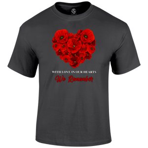 With Love Remembrance T‑Shirt
