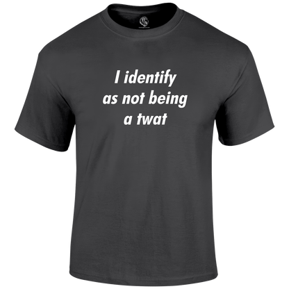 I Identify As Not Being T Shirt by Lion Legion 
