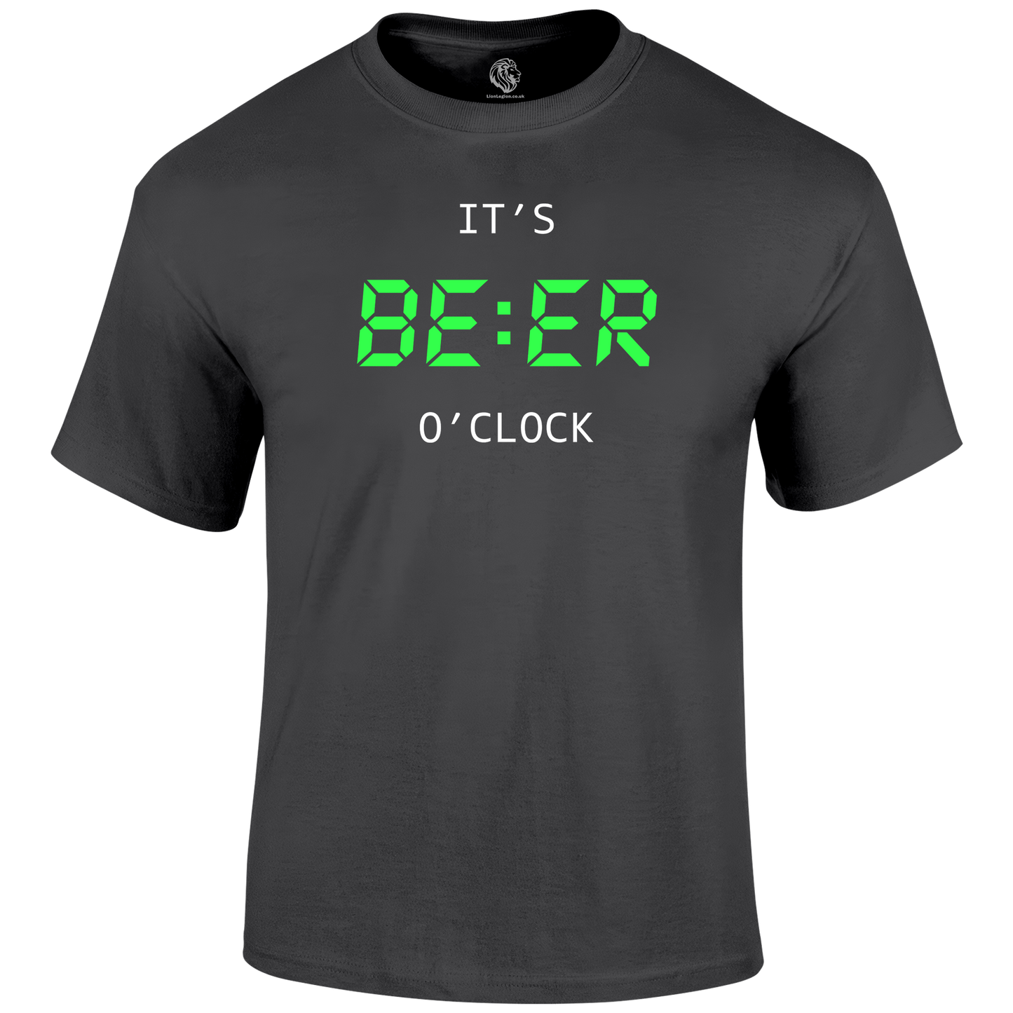 Beer O'Clock Funny T Shirt by Lion Legion 