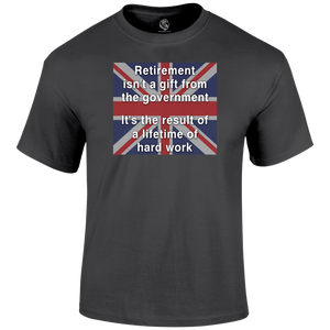 Retirement Gift Patriotic T Shirt