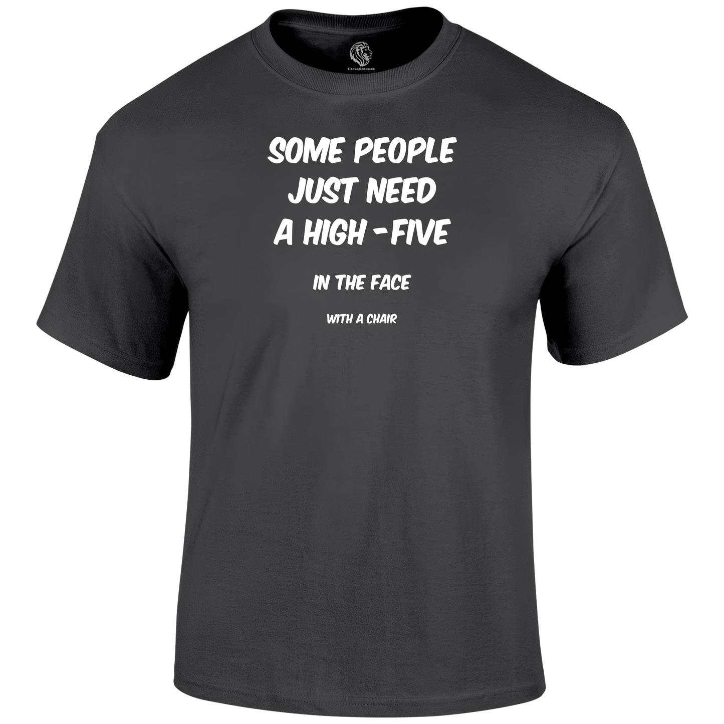 High Five Funny T Shirt by Lion Legion 