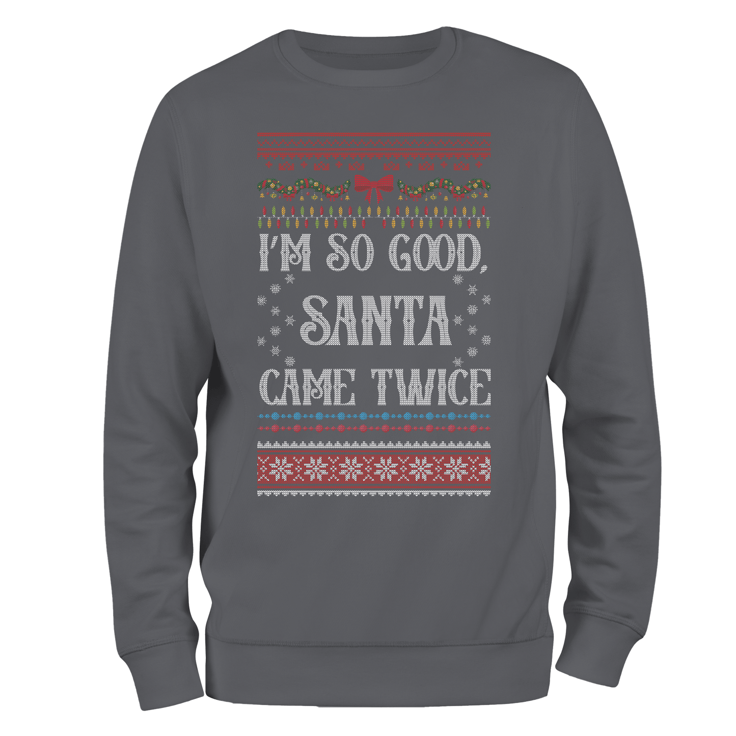 Came Twice Christmas Jumper by Lion Legion 
