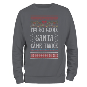 Came Twice Christmas Jumper
