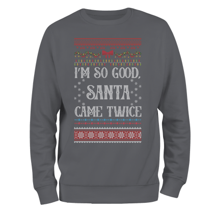 Came Twice Christmas Jumper by Lion Legion 