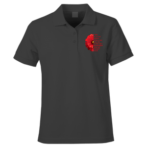 Little Poppy Remembrance Polo Shirt