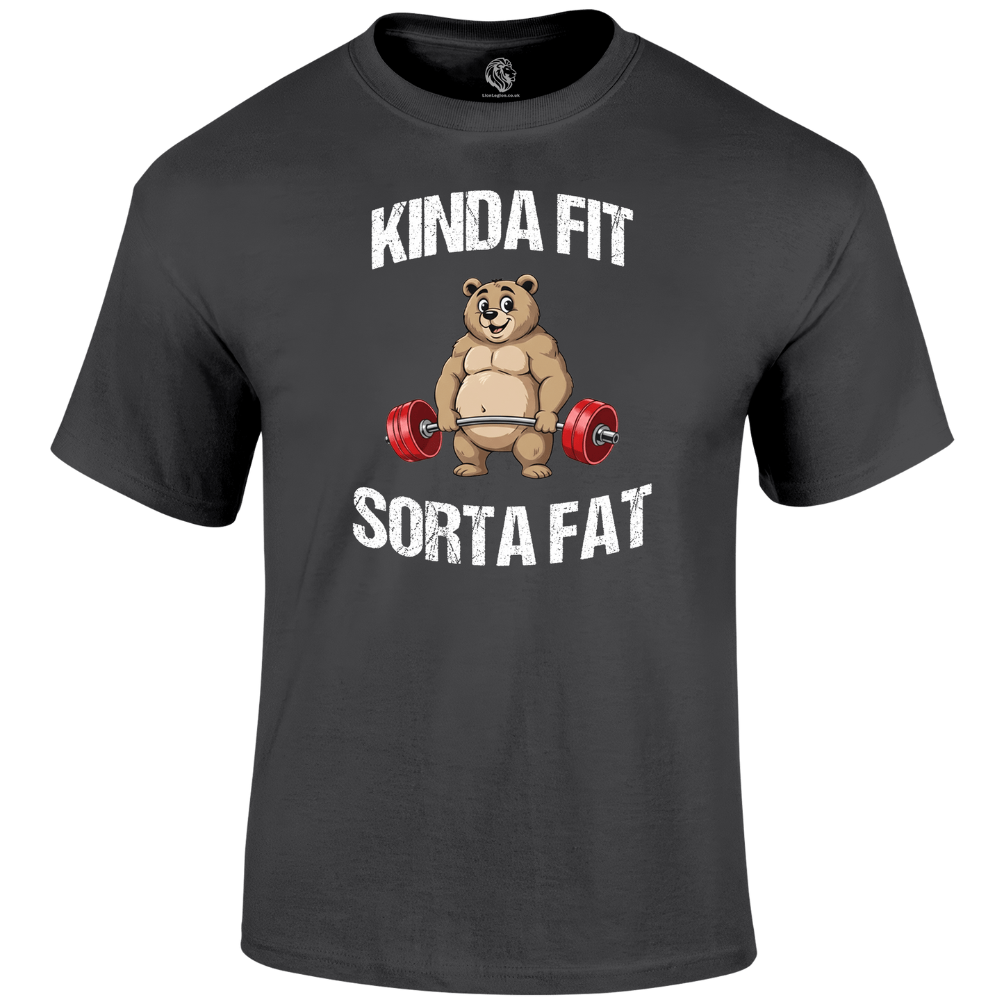 Kinda Fit Funny T Shirt by Lion Legion 