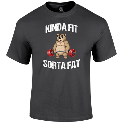 Kinda Fit Funny T Shirt by Lion Legion 