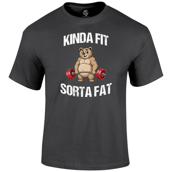 Kinda Fit Funny T Shirt by Lion Legion 