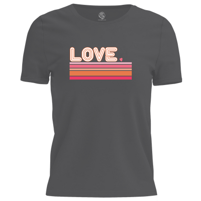 Love Retro T Shirt by Lion Legion 