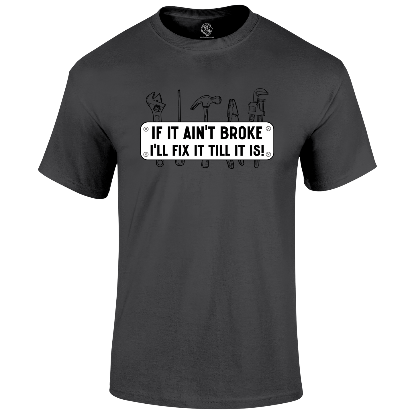 I'll Fix It T Shirt by Lion Legion 