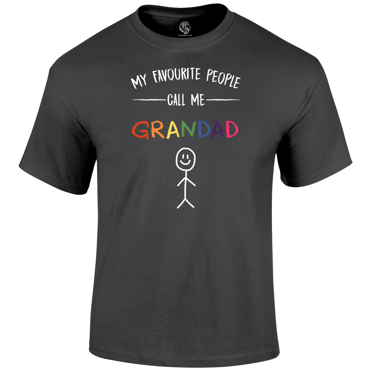 Call Me Grandad T Shirt by Lion Legion 
