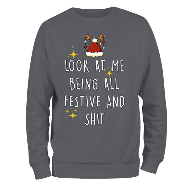 All Festive Christmas Jumper by Lion Legion 
