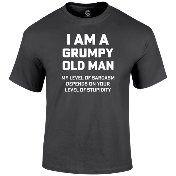Old Sarcasm Funny T Shirt by Lion Legion 
