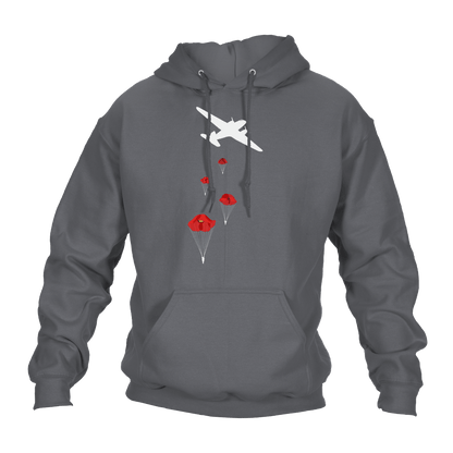 Poppy Drop Remembrance Hoodie by Lion Legion 