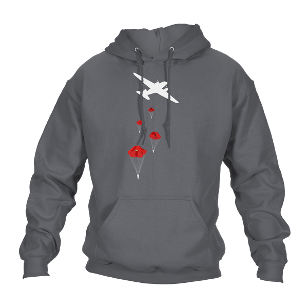 Poppy Drop Remembrance Hoodie by Lion Legion 