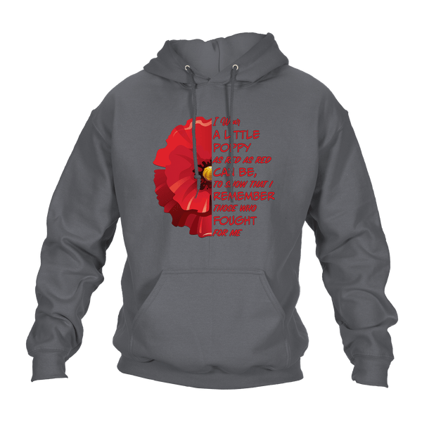 Little Poppy Remembrance Hoodie by Lion Legion 