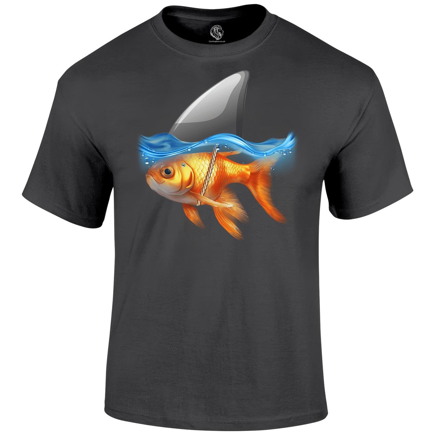 Naughty Goldfish T Shirt by Lion Legion 