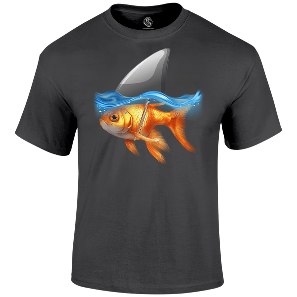Naughty Goldfish T Shirt by Lion Legion 