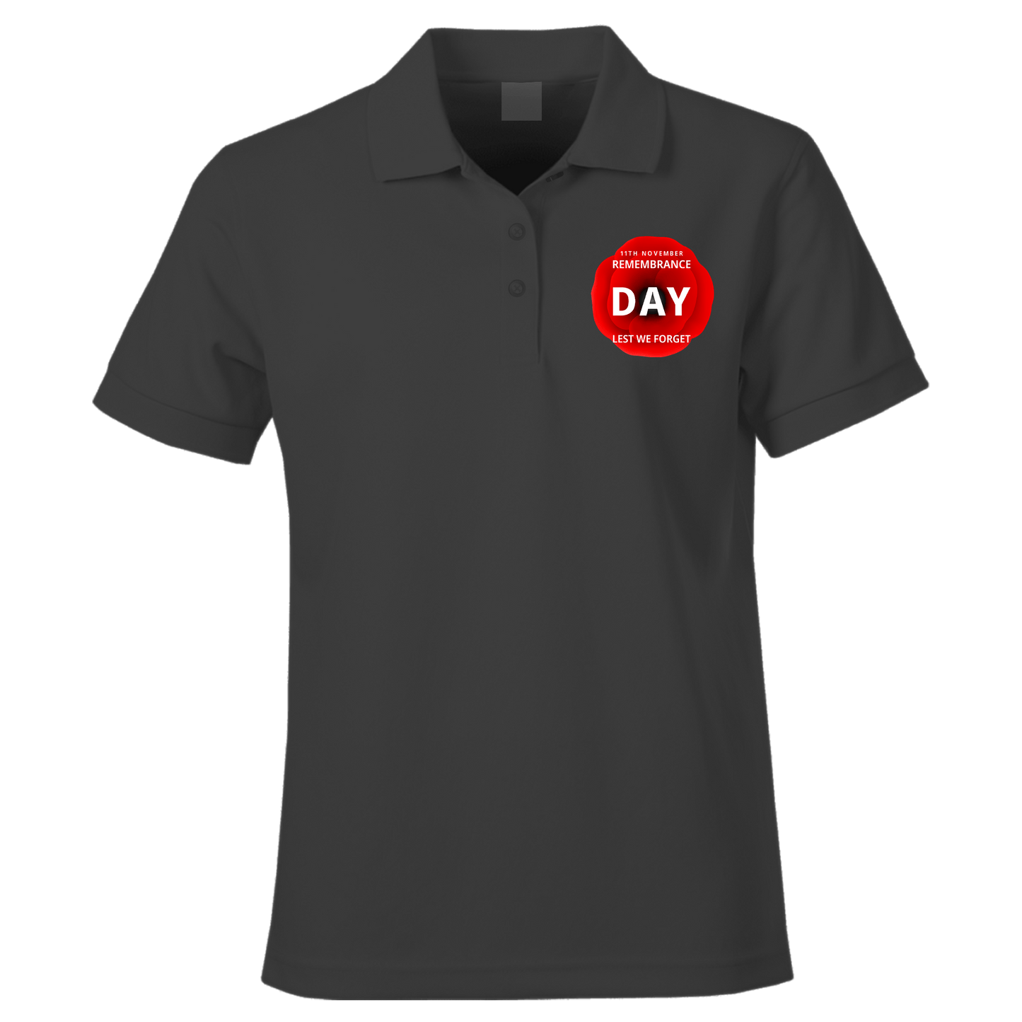 11th November Remembrance Day Polo Shirt by Lion Legion 