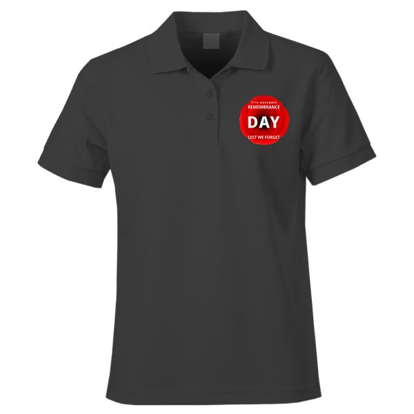11th November Remembrance Day Polo Shirt by Lion Legion 
