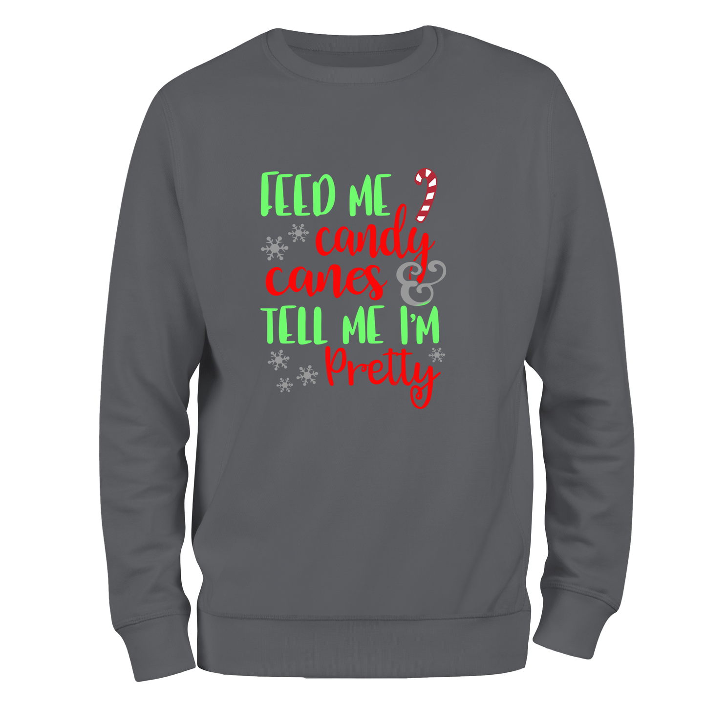 Feed Me Funny Christmas Jumper by Lion Legion 