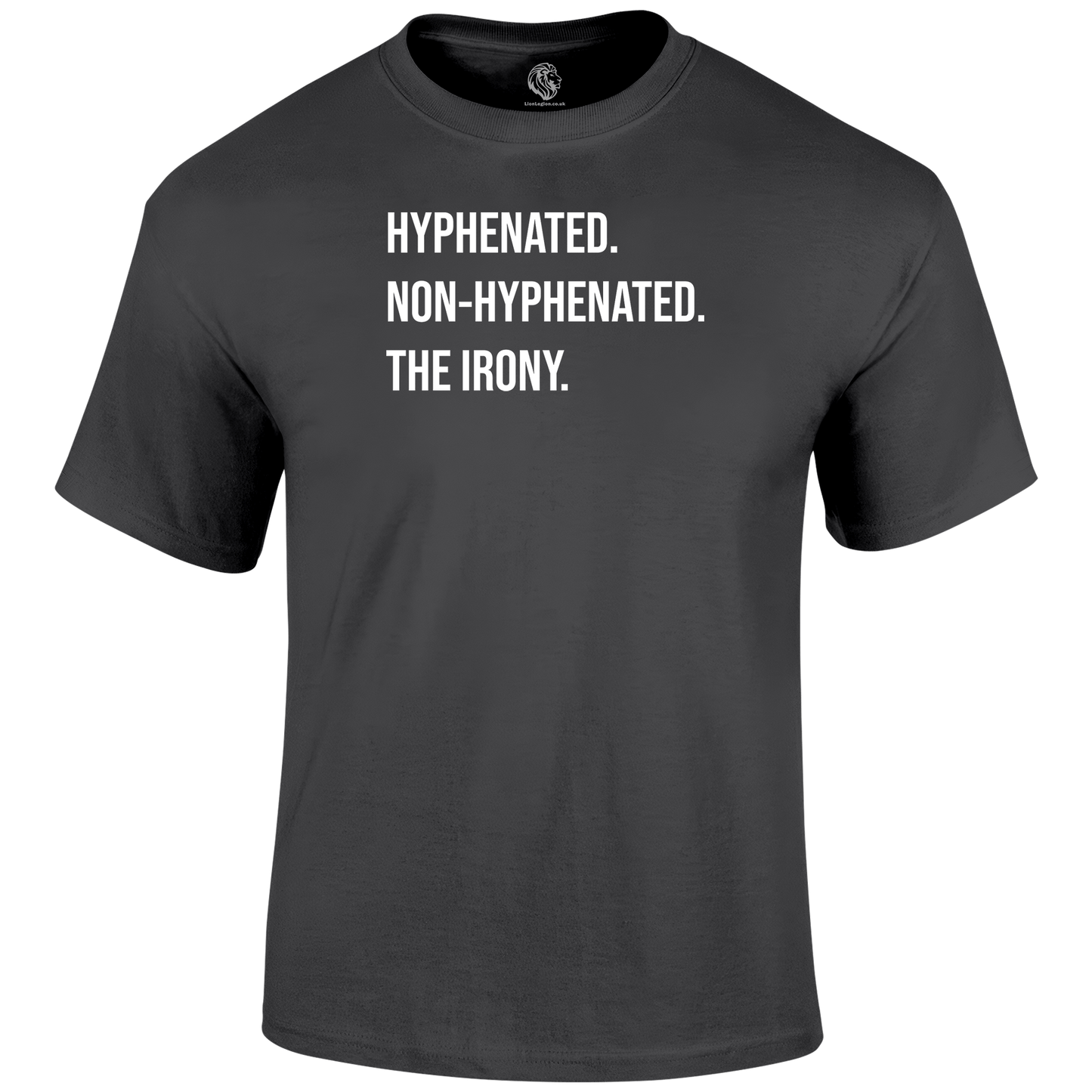 Hyphenated T Shirt by Lion Legion 