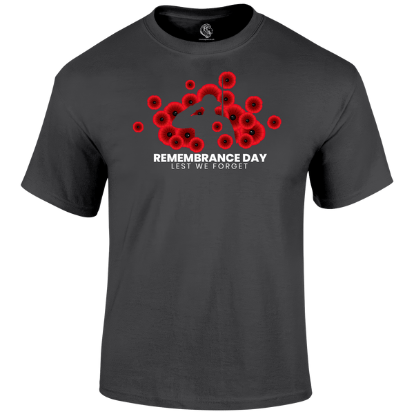 Remembrance Day T Shirt by Lion Legion 