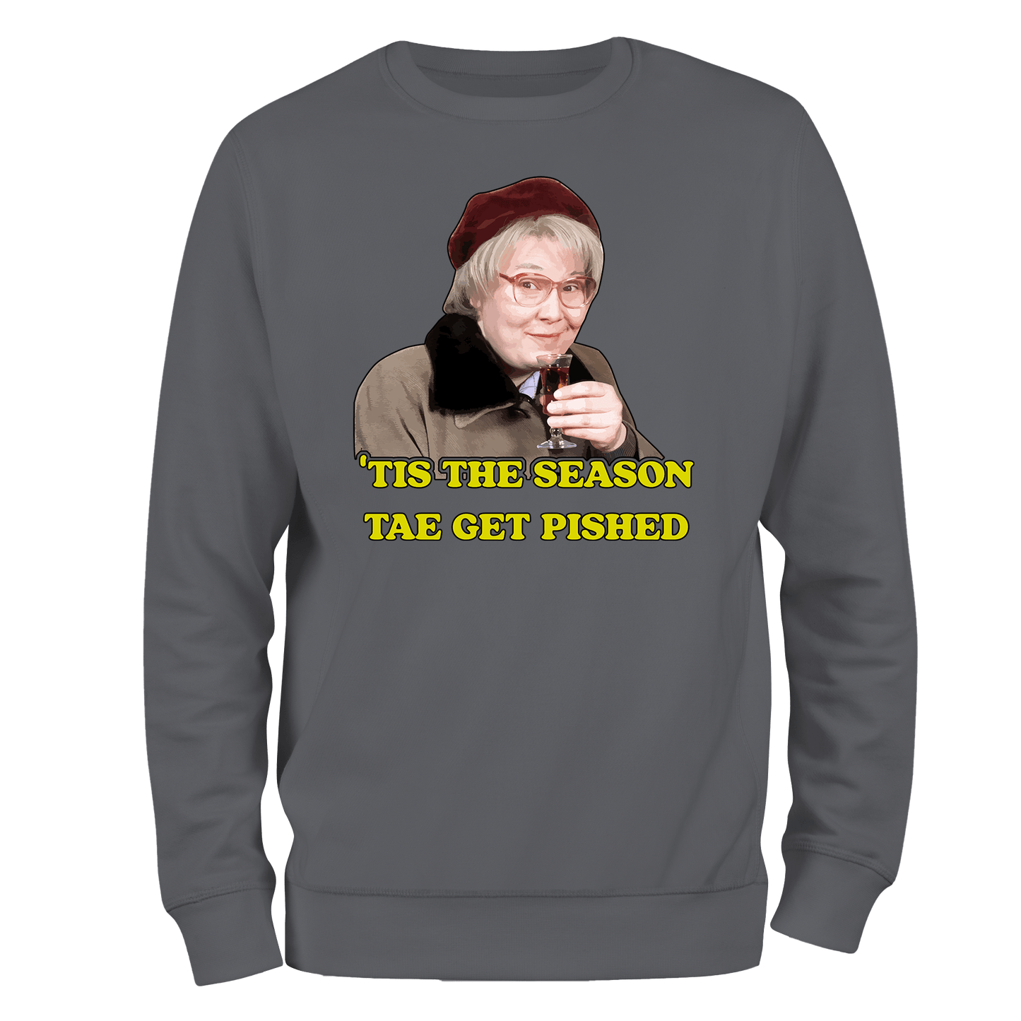 Funny Christmas Jumper Tis The Season Tae Get Pished