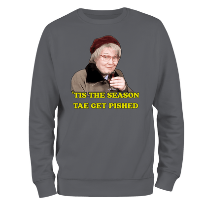 Funny Christmas Jumper Tis The Season Tae Get Pished