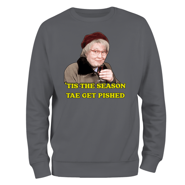 Funny Christmas Jumper Tis The Season Tae Get Pished