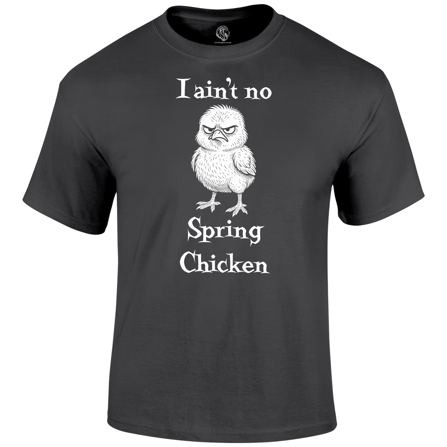 Spring Chicken Funny T Shirt by Lion Legion 