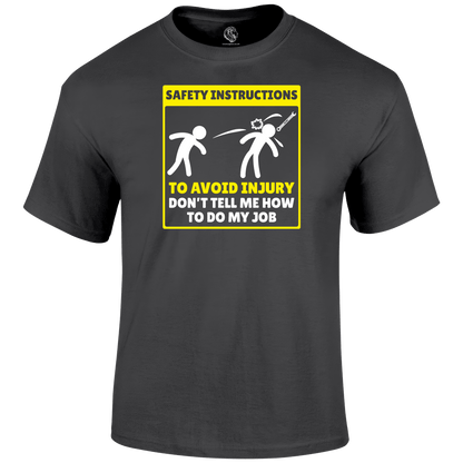 My Job Funny T Shirt by Lion Legion 