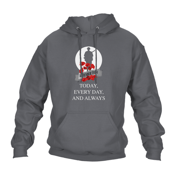 Always WW2 Remembrance Day Hoodie by Lion Legion 