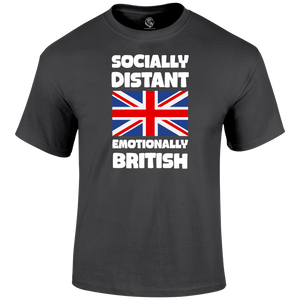 Emotionally British Patriotic T Shirt