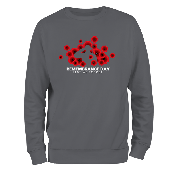 Remembrance Day Sweatshirt by Lion Legion 