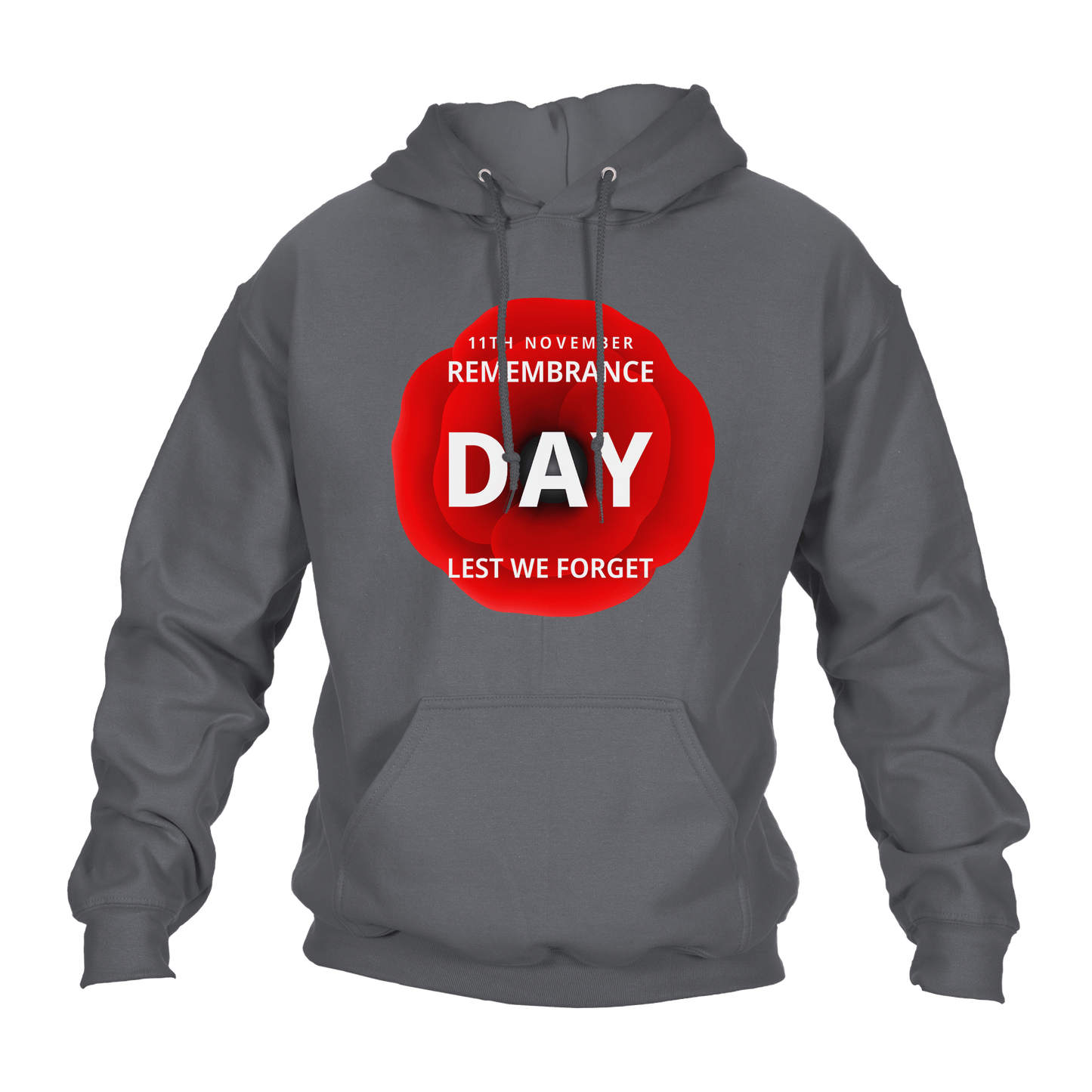 11th November Remembrance Day Hoodie by Lion Legion 