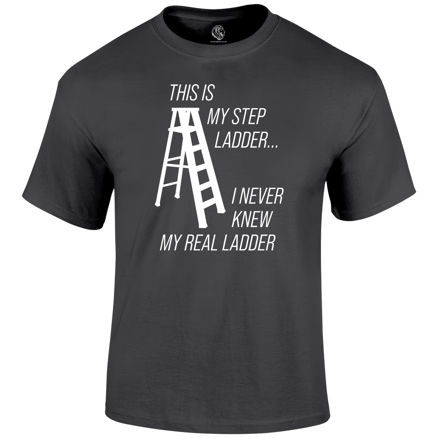 Step Ladder T Shirt by Lion Legion 