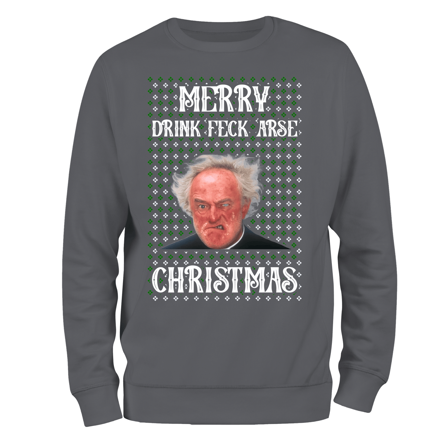 Father Jack Christmas Jumper by Lion Legion 