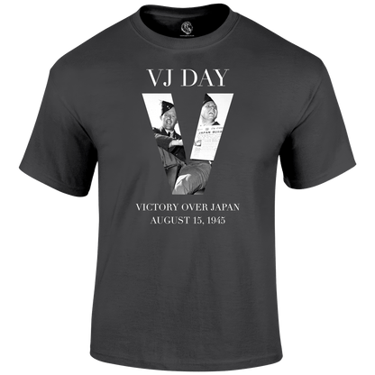 V-J Victory Remembrance T Shirt by Lion Legion 