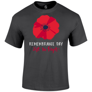 Big Poppy Remembrance Day T Shirt