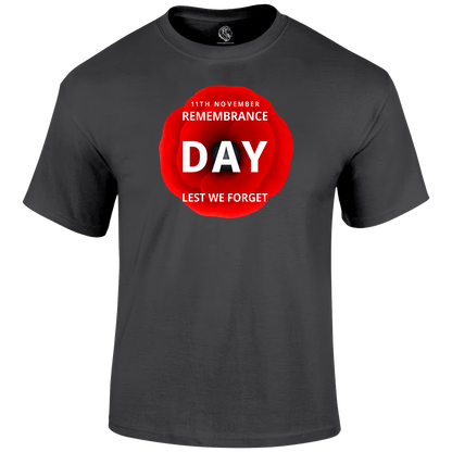 11th November Remembrance Day T Shirt by Lion Legion 