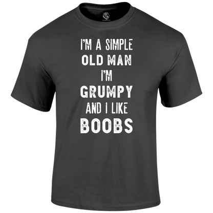 I Like Boobs Funny T Shirt by Lion Legion 