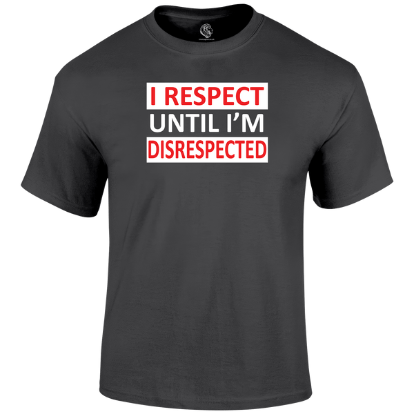 l Respect T Shirt by Lion Legion 