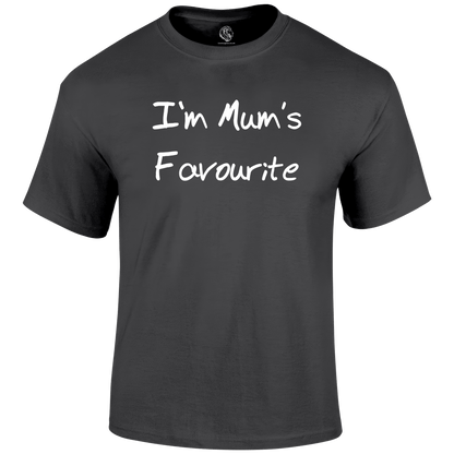 Mum's Favourite T Shirt by Lion Legion 