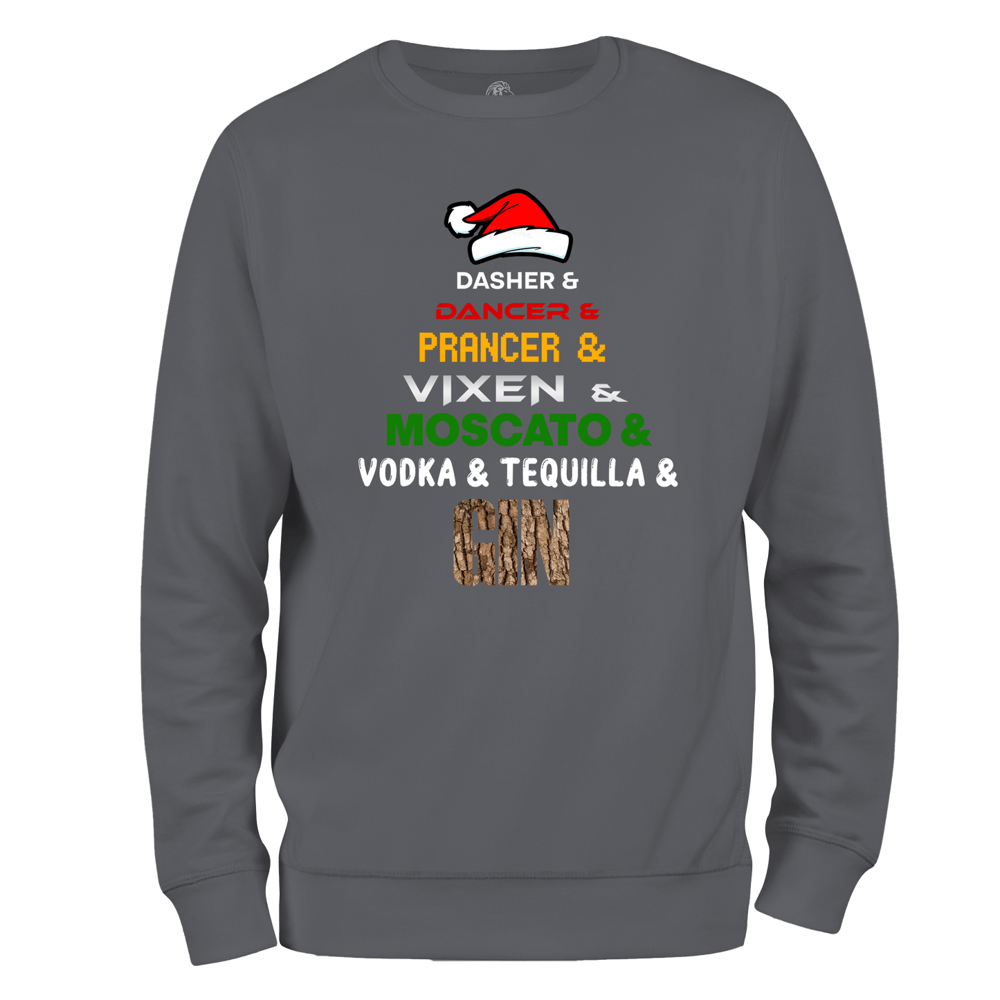 Reindeer Tree Funny Christmas Jumper by Lion Legion 